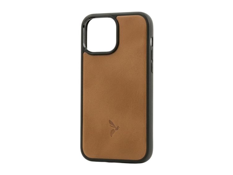 Coque iPhone 16 Pro Max cuir gold - PM-083-01