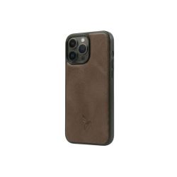 Coque iPhone 16 Pro Max cuir marron - PM-083-01