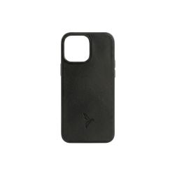Coque iPhone 16 Pro Max cuir noir - PM-083-01