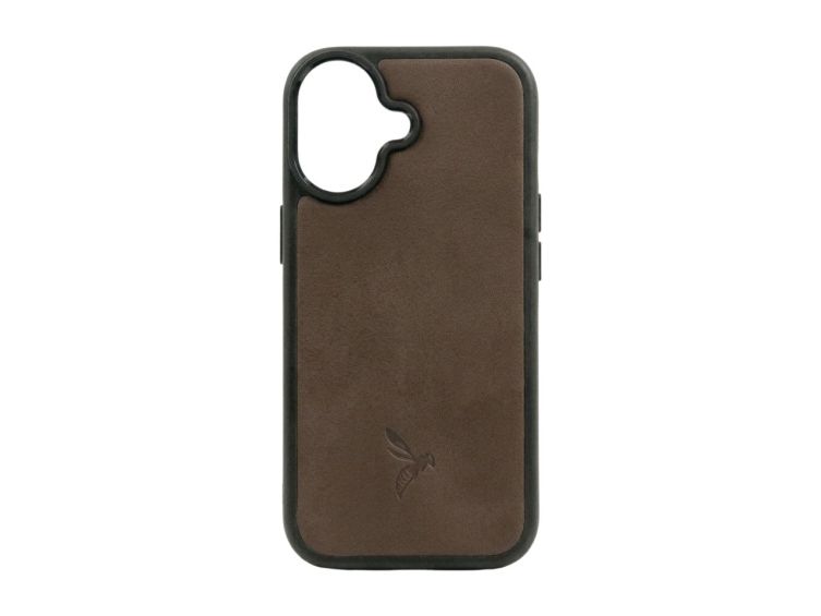 Coque iPhone 17 cuir marron - PM-084-01