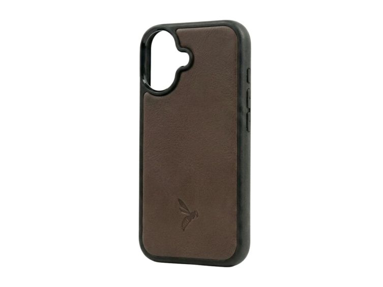 Coque iPhone 17 cuir marron - PM-084-01