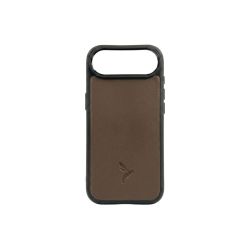 Coque iPhone 17 Plus cuir marron - PM-085-01