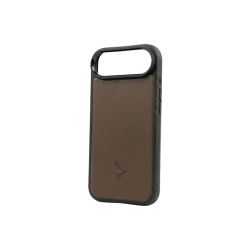 Coque iPhone 17 Plus cuir marron - PM-085-01