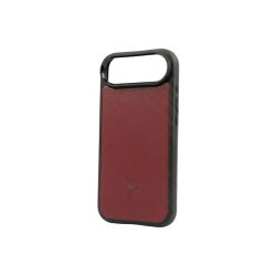 Coque iPhone 17 Plus cuir rouge - PM-085-01