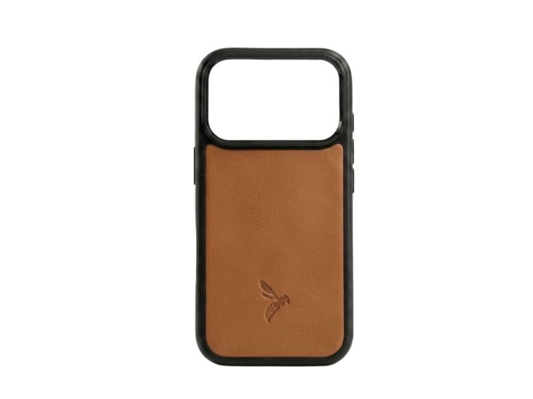 Coque iPhone 17 Pro Max cuir gold - PM-087-01