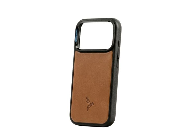 Coque iPhone 17 Pro Max cuir gold - PM-087-01