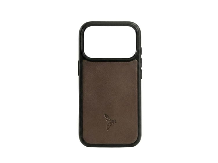 Coque iPhone 17 Pro Max cuir marron - PM-087-01