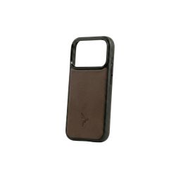 Coque iPhone 17 Pro Max cuir marron - PM-087-01