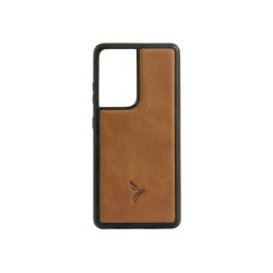 Coque Galaxy S21 Ultra cuir gold - PM-088-01