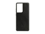 Coque Galaxy S21 Ultra cuir noir - PM-088-01