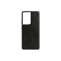 Coque Galaxy S21 Ultra cuir noir - PM-088-01