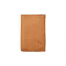 Porte-cartes "Luxe" tout cuir fauve 8 Cartes - PM-018-01