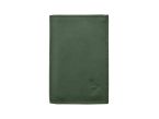 Porte-cartes compact "Luxe" tout cuir vert - PM-038-01