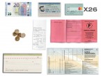 Compagnon portefeuille en cuir 464